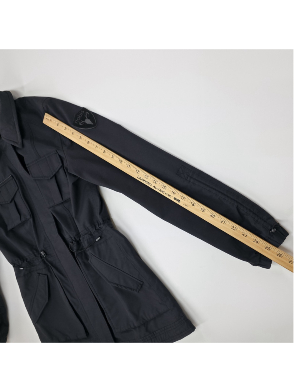 Nobis Ranger Jacket Women L Waterproof Utility Anorak Coat HOOD NOT INCLUDED - Picture 13 of 16
